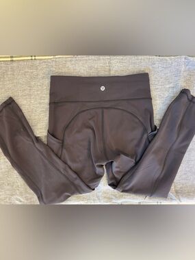 lululemon athletica Black Performance Cropped Top